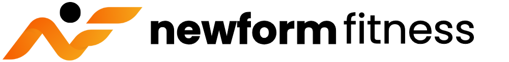 lowecase black logo newform fitness
